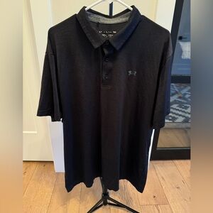 Under Armour Black Polo XXL